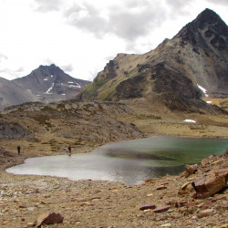Sendero Cascada y Laguna Submarino ARA San Juan